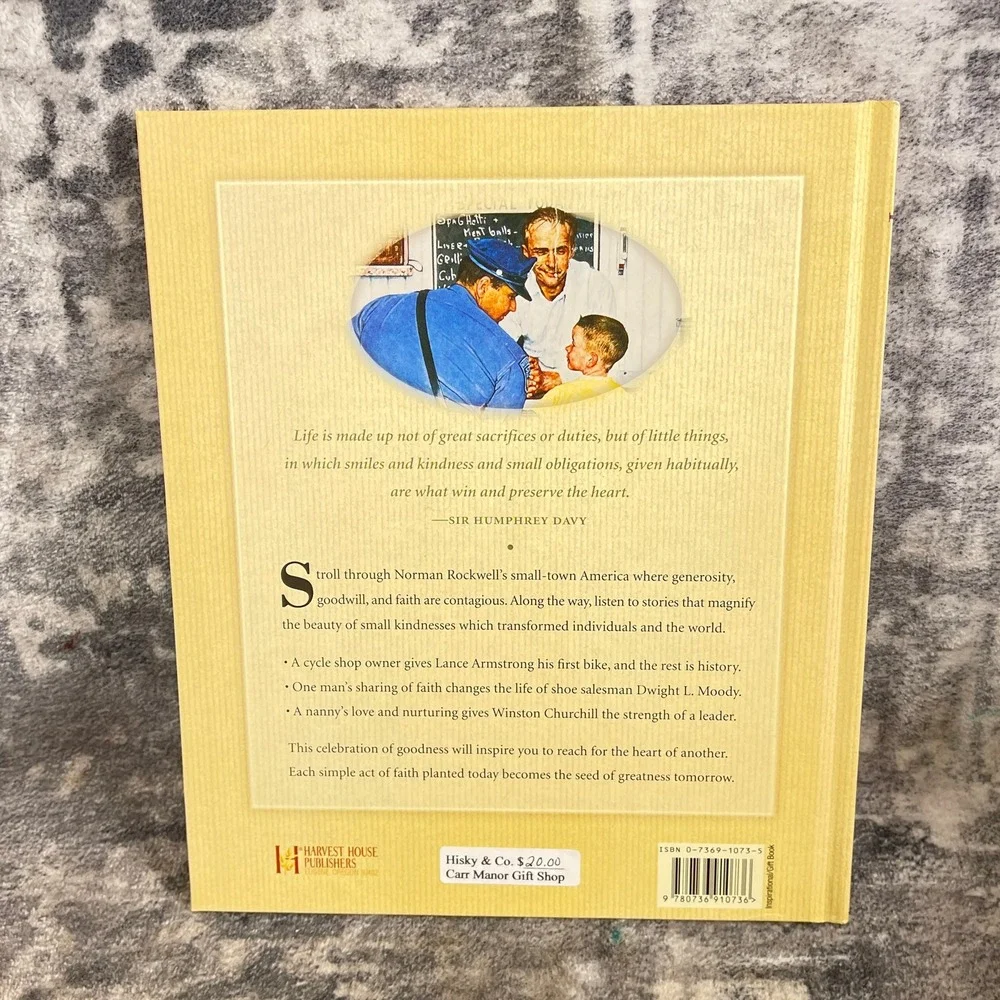 Simple Acts of Faith Norman Rockwell Margaret‎ Feinberg Harvest House Hardcover